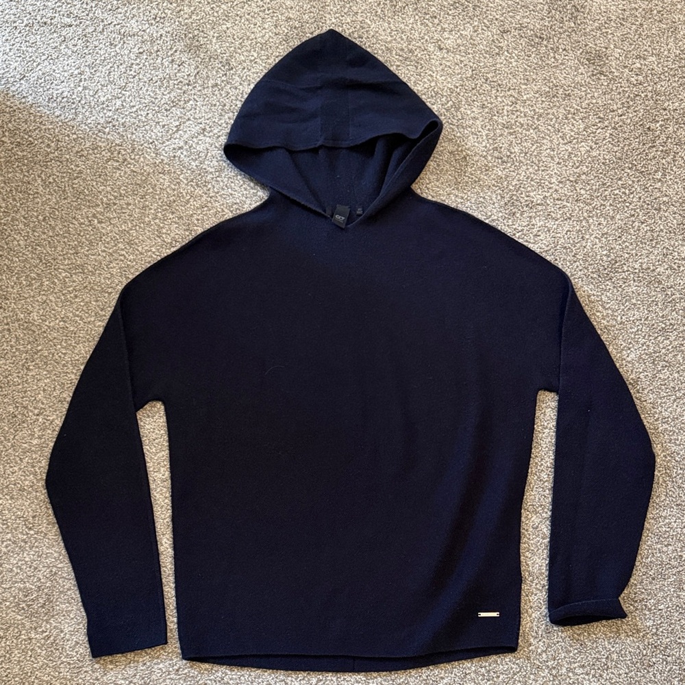 AlphaTauri 3D Knit Deep Blue Hoodie